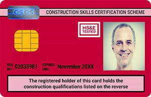 Red CSCS Card